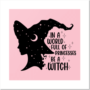 Feminist Witchy Grandaughter of Witches Halloween Posters and Art